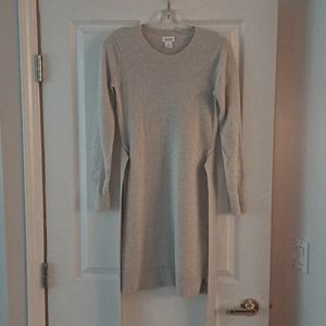 Club Monaco Cashmere blend gray dress, size small